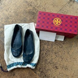 Tory Burch Reva Deconstructed Ballet Flat Size 8